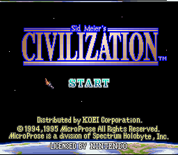 Sid Meier's Civilization screenshot 4 for Super Nintendo